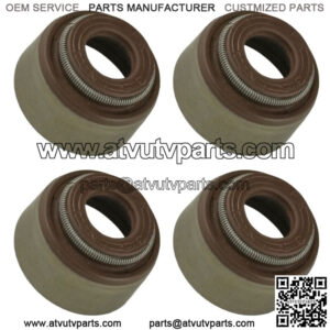 4x Valve Stem Seal for Polaris Ranger Crew 500 2011-2013