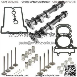 For Polaris RZR XP 900 2013 Intake Exhaust Camshaft Cylinder Head Valve Kit
