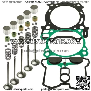 Cylinder Head Valve Gasket Kit for Yamaha YFZ450 Se Sp Special Edition 2005-08