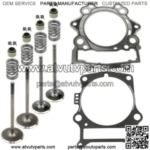 Cylinder Intake Exhaust Valve Kit for Yamaha Raptor 700 YFM700R 2006-2014