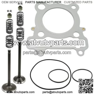 Cylinder Head Exhaust Intake Valve Kit for Yamaha Raptor 250 YFM250R 2008-2013