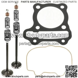 Cylinder Intake Exhaust Valve Gasket Kit for Polaris Phoenix 200 Quad 2005-2017