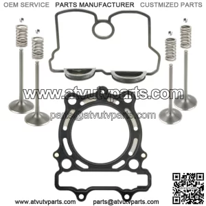 Cylinder Intake Exhaust Valve Gasket Kit Fits Suzuki RM-Z250 RMZ250 2010 - 2015