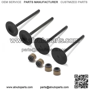 Intake Exhaust Valves & Seals Kit For Kawasaki KFX450R 2008-2014