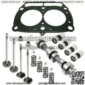 Camshaft and Cylinder Head Valve Gasket Kit Fits Polaris Sportsman 800 2008 2009 (For: Polaris Sportsman 800)