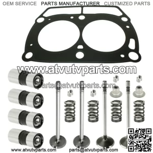 Cylinder Head Valve Gasket Kit Fits Polaris Ranger 800 4X4 6X6 EFI 2010