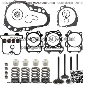 Intake Exhaust Valve Kit Set For Suzuki LT-Z400 Quadsport Z400 LTZ 400 2003-2008