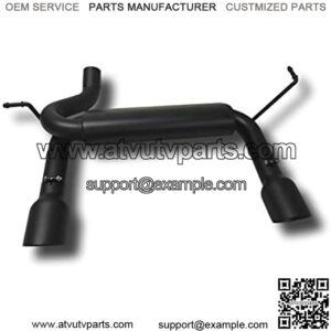 2007-2018 Wrangler JK Axle-Back Exhaust Kit