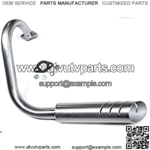 Mini Bike custom Exhaust Header Pipe for Predator 212cc, Honda GX160 & GX200
