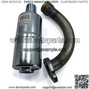 OMB Warehouse Exhaust Header w/Muffler for Coleman CT200U Mini Bike