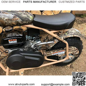 Custom Header Exhaust Straight Pipe fits COLEMAN CT200U-EX CT200-EX Minibike