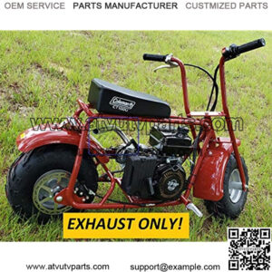 Header Exhaust Pipe for: Coleman Powersport 98cc 3.0 HP CT100U Mini Bike