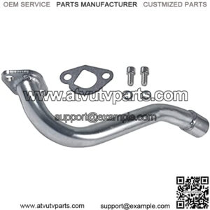 Center Rear Exhaust for Predator 196cc GX160 GX200 Go Kart