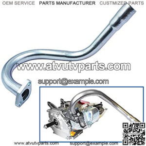 Exhaust Header Pipe For Predator 212cc Hemi & Non-Hemi