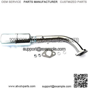 Exhaust with Muffler for: Coleman BT200x Mini Bike.