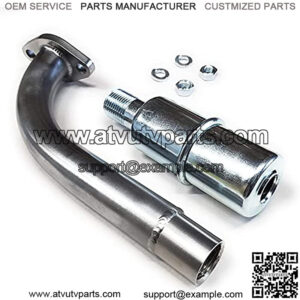 Exhaust With Muffler for: Coleman ct100u / cc100x Mini bike.