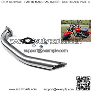 Exhaust Header pipe for Massimo Motor Warrior200 196CC Mini Bike, COLEMAN BT200X, COLEMAN CT200U, COLEMAN CT200U-EX.
