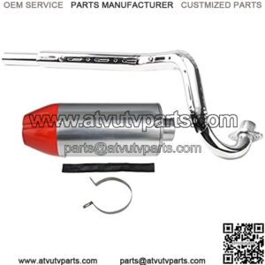 28mm Motorcycle Exhaust Muffler & Pipe for ATV Dirt Pit Bike 50cc 110cc 125cc