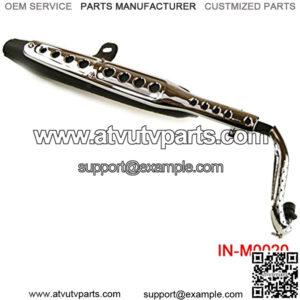 Exhaust Muffler Pipe System for Lifan Mini Trail Honda CT70 CT70 Dax 49cc 72cc 86cc 107cc Dirt Pit Bike