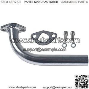 Exhaust Pipe for Predator 212cc, GX160, GX200. Go Kart & Mini Bikes
