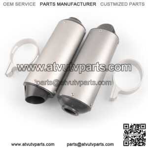 Off-road motorcycle exhaust pipe ATV ATV silencer CRF70KLX fish mouth exhaust rear section 28/38mm