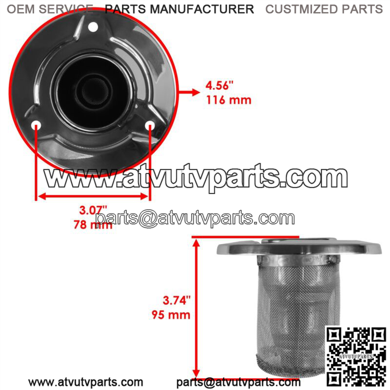 Spark Arrestor For Honda Foreman 500 TRX500FM 4x4 S 2005-2011 - Image 2