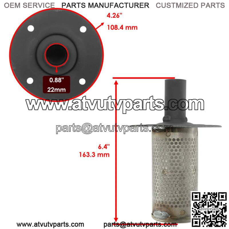 Spark Arrestor For Yamaha Raptor 700 YFM700R 2015-2023 2LS-E4780-00-00 - Image 2
