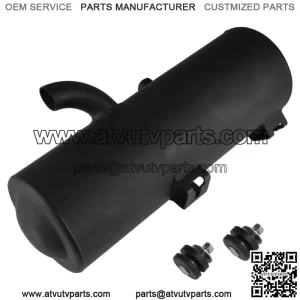Exhaust Muffler Silencer For Polaris Sportsman 800 4X4 EFI 2007 Black Weld  (For: Polaris Sportsman 800)