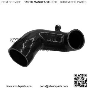 SxS Can-Am Maverick R Intake Tube -Airbox To Turbo- 5Ply Wire Rein. - Black