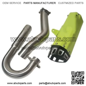 Yellow Gen 2 Full Exhaust Yamaha YFZ 450R YFZ 450X All Years