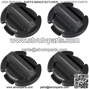 4PCS Durable Twist Floor Drain Plugs for Polaris RZR/General, Body Rocker Panels Trap Seal Plug for Polaris RZR 900 1000 XP 4 Turbo RS1 4P S4 General 2014-2021 Accessories