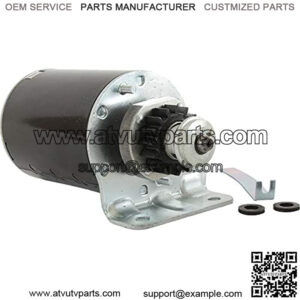 410-22003 Starter Compatible with/Replacement for Briggs & Stratton, John Deere, and United Tech, Starter Motor for Lawn Mower, Agricultural Machinery, and Heavy Equipment