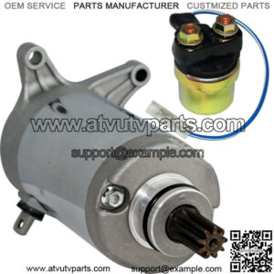 Starter & Relay Solenoid for Yamaha XV250 Virago 250 1995 1996 1997 1998-2007