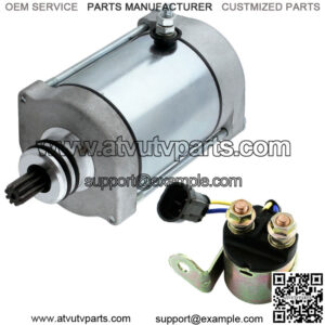 Starter W/ Relay Solenoid for Polaris RZR 800 EFI 2008 2009 2010 2011 2012-2014