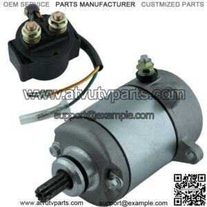 Starter & Relay Solenoid for Honda TRX250 TRX 250 Fourtrax Recon 1997-2001 New