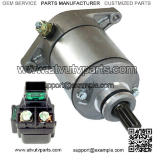 Starter & Relay Solenoid for Suzuki LT-A400 LTA400F Eiger 2X4 4X4 Auto 2002-2007