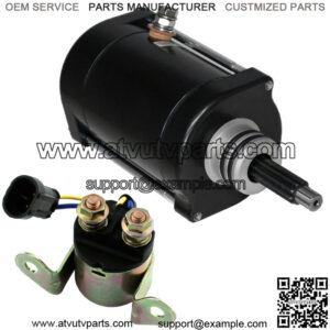 Starter W/ Relay Solenoid for Polaris RZR XP 900 / RZR 4 XP 900 2011 2012