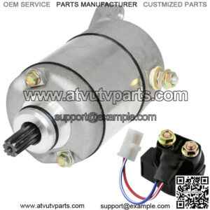 Starter W/ Relay Solenoid for Yamaha TTR250 Ttr 250 1999 2000 2001 2002-2006