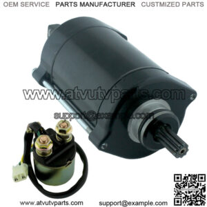 Starter & Relay Solenoid for Honda TRX650 TRX 650 Fourtrax Rincon 2003-2005