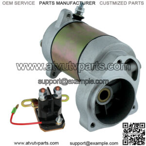 Starter & Relay Solenoid for Polaris Trail Boss 250 1986 1987 1988 1989 1990-99