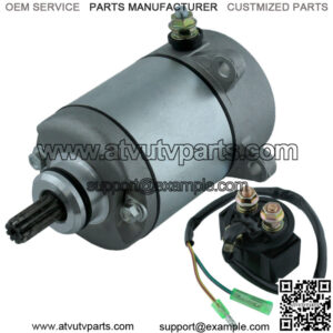 Starter and Relay Solenoid for Honda 250 TRX250 X TRX250X 2009 2011-2020