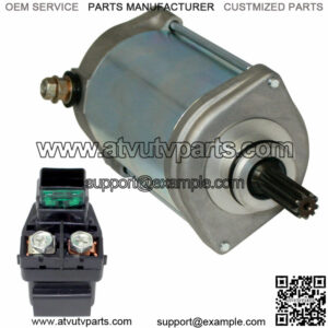 Starter & Relay Solenoid for Suzuki GSX-1300R GSX 1300R Hayabusa 1300 2003-2007