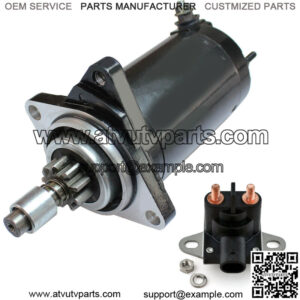 Starter & Relay Solenoid for Seadoo GTI 720 1996 1997 98-1999 2000-2005 Jet Ski