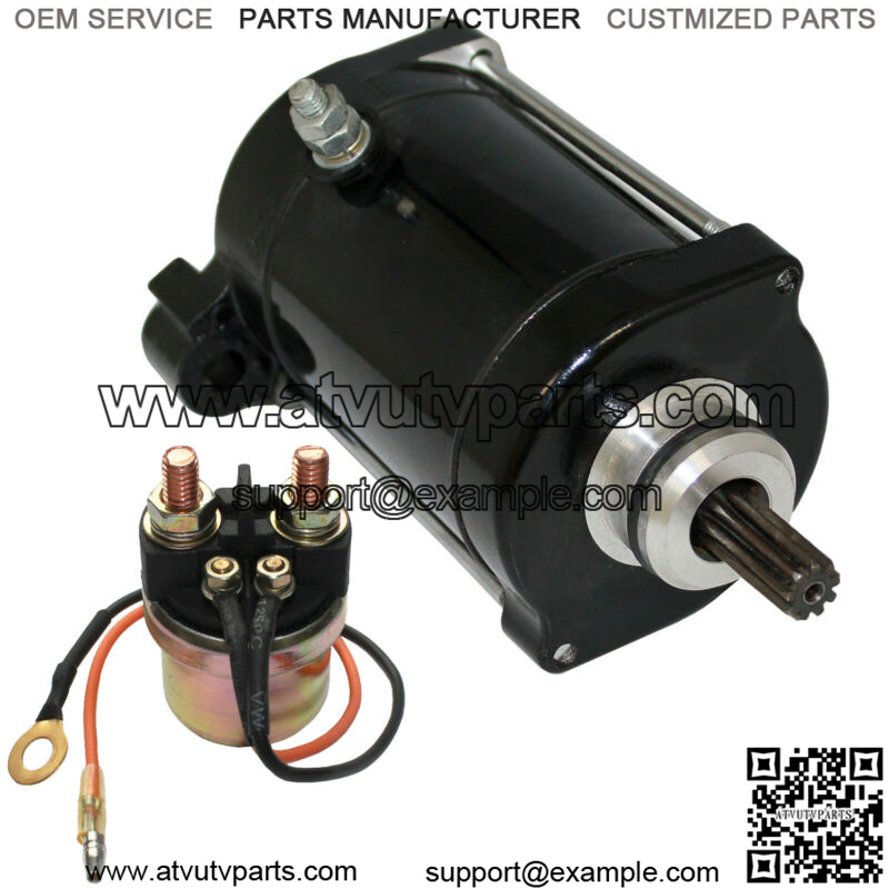 Starter & Solenoid Relay for Yamaha GP760 GP 760 Wave Runner 1997 1998 1999 2000