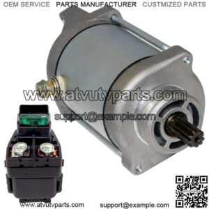 Starter & Relay Solenoid for Suzuki GSF1200S Gsf 1200 Bandit 1200 1997-2000