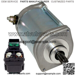 Starter & Relay Solenoid for Suzuki GSX-1300R GSX 1300R Hayabusa 1300 1999-2002