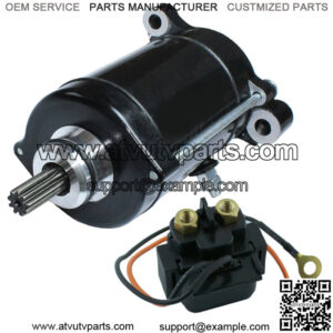 New Starter & Solenoid Relay for Yamaha SJ700 Sj 700 Superjet 2003-2020 Jet Ski