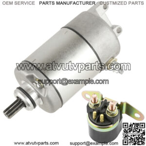 Starter and Solenoid for Suzuki  GSX600F 1988 1989 1990 1991-1997