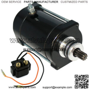 Starter & Relay Solenoid for Yamaha Vx Waverunner 2007 2008 2009 2010 2011 Pwc