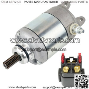 Starter And Relay Solenoid for KTM 250 Xcf-W Xcfw 2006-2013 / 250 Exc-F 2007-13